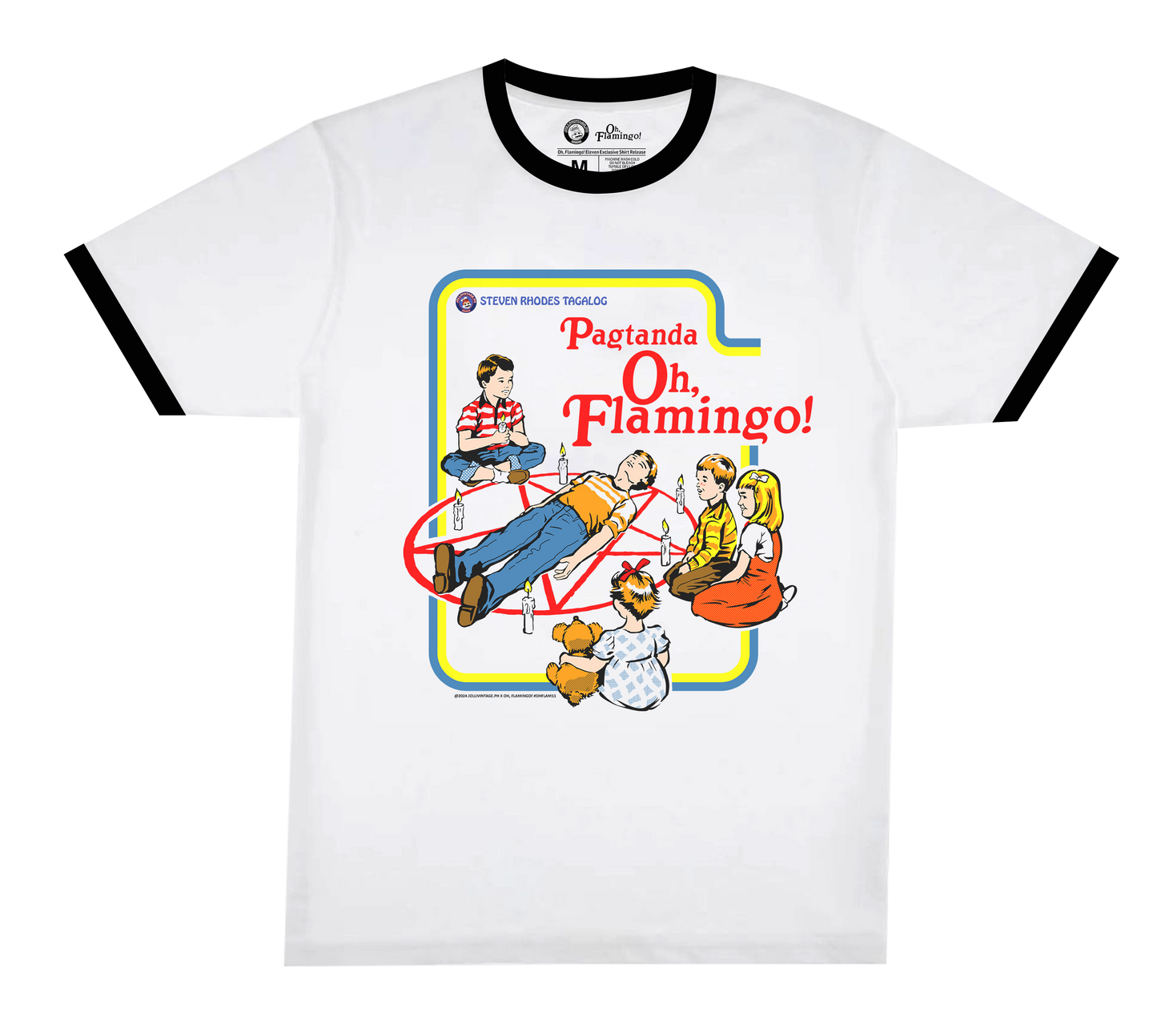 000 [FEW SIZES LEFT] OH, FLAMINGO! X JOLLIVINTAGE.PH EXCLUSIVE ELEVEN LIMITED SHIRT