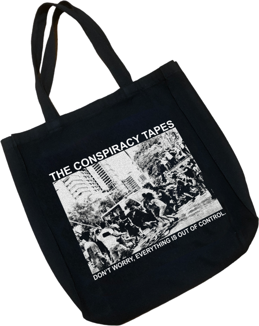 THE CONSPIRACY TAPES TOTE BAG XL